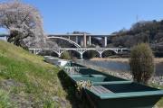 小倉橋と舟